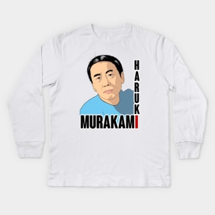 Haruki Murakami Kids Long Sleeve T-Shirt